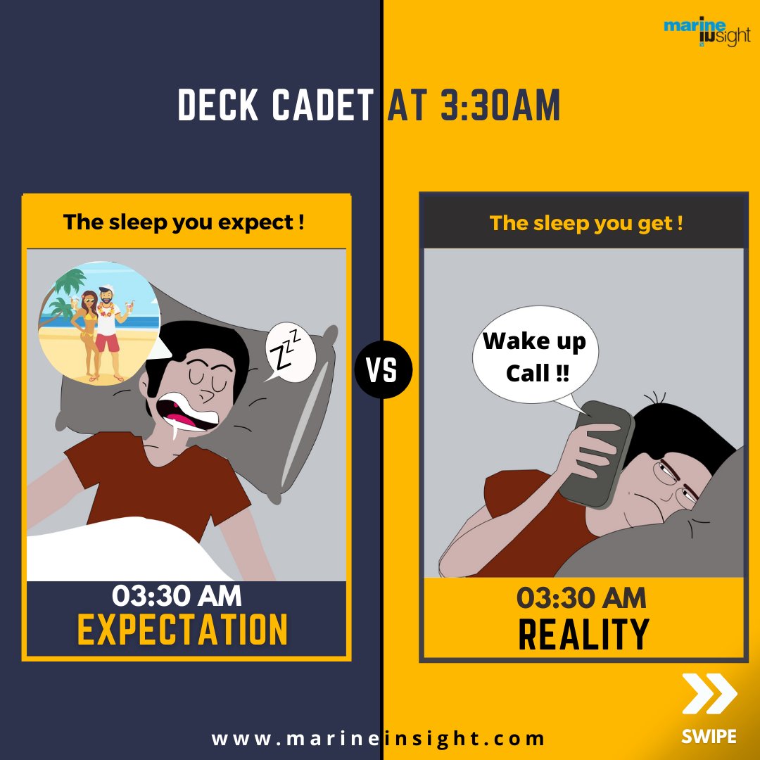 MarineInsight's tweet photo. Tag all your fellow cadets and let us know your experience as a cadet onboard ships? The best ones will be featured in the next part :) https://t.co/mtQYVYNLs9