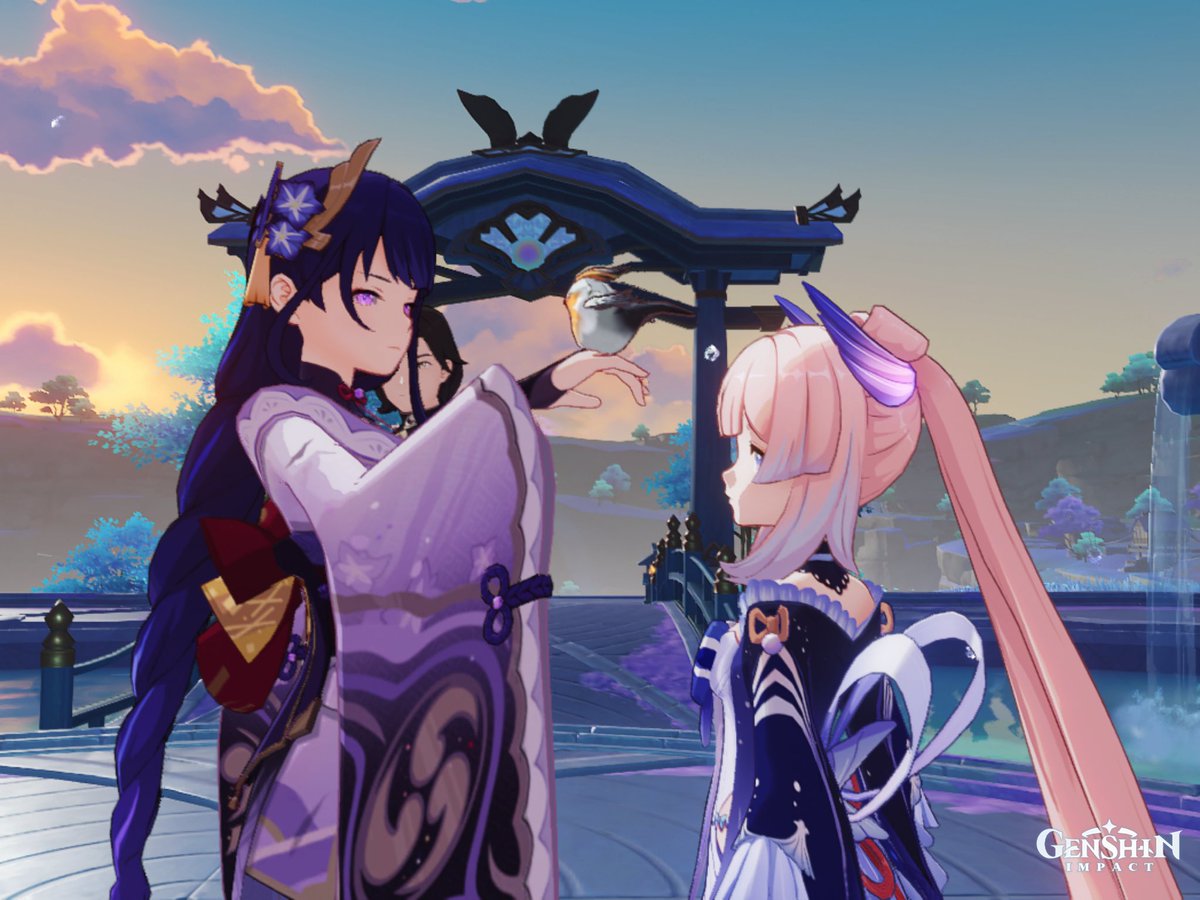 carshrimps's tweet photo. a #kokobaal story, feat. gorou and teppei. warning: minor spoilers for archon quest. please donโt come for my graphics https://t.co/itTCHw2wL6