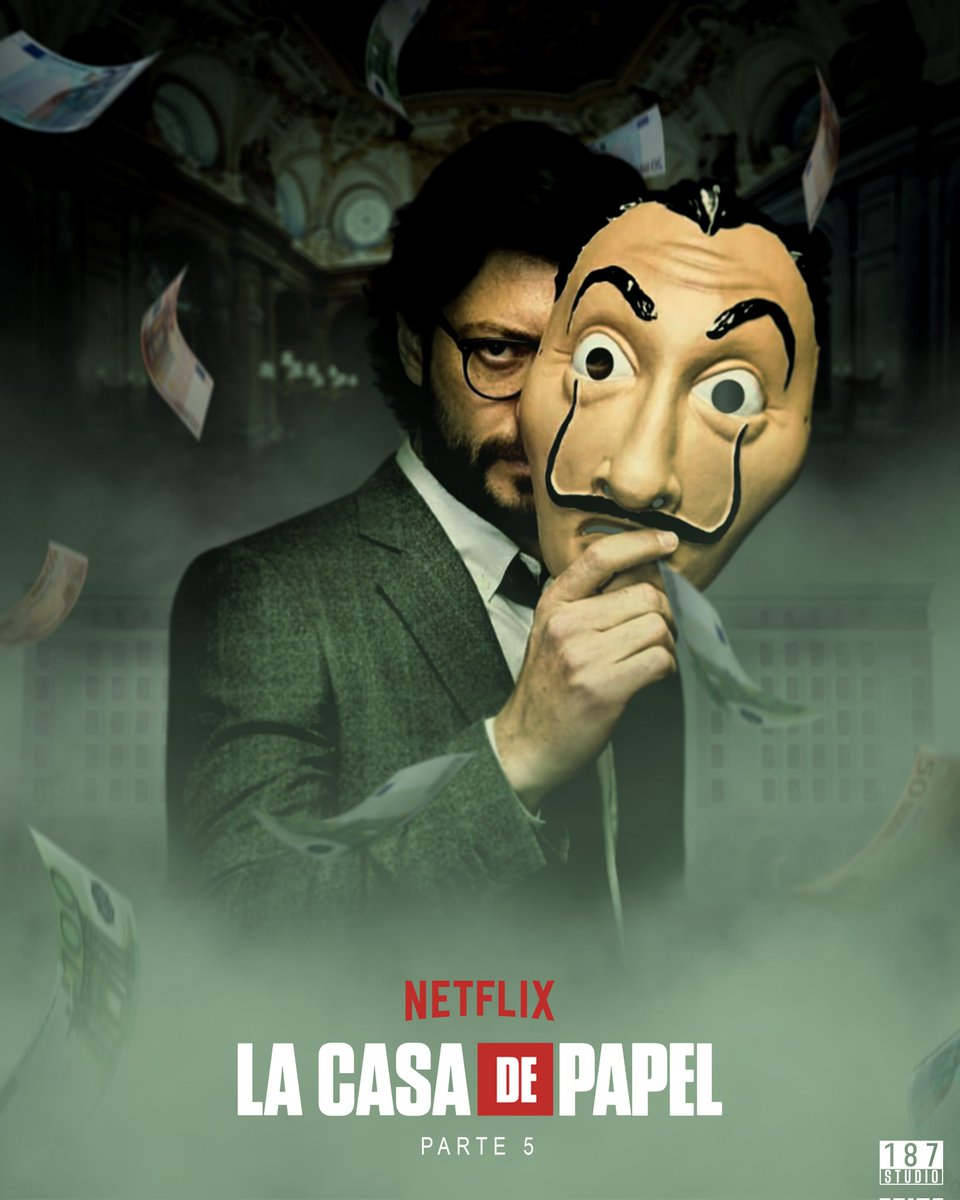 Money Heist / La Casa De Papel

2 days away from the premiere of Part 5. Here's a design featuring the Professor. 👨🏻‍🏫

#MoneyHeist #LCDP #MadeWithPhotoshop #MadeWithEnvato #Netflix #NetflixMy