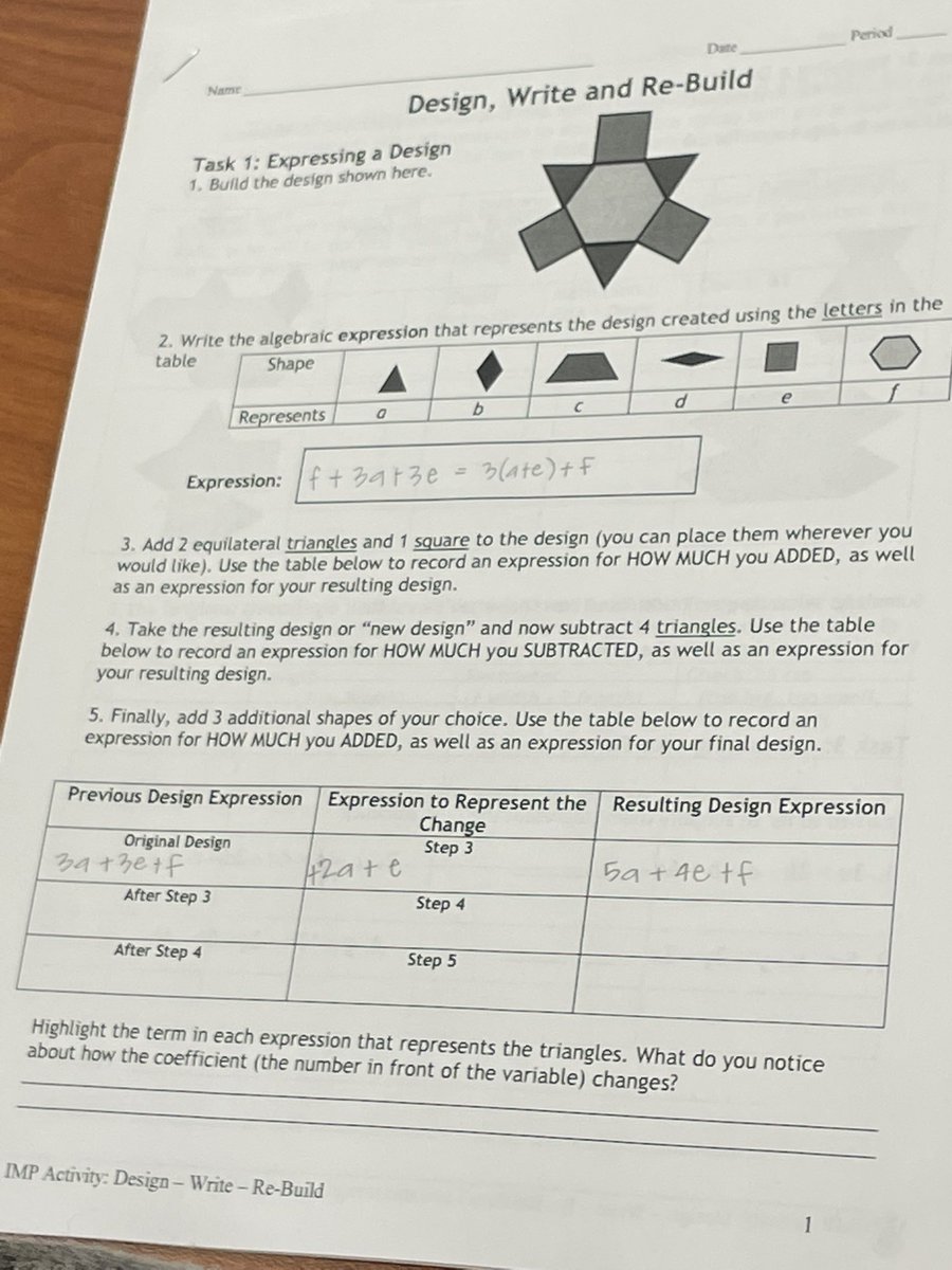 IrvineMathProj's tweet photo. Building expressions &amp; equations today with @CapoUnified 7th grade teachers! #combiningliketerms #grade7 #zeropairs #differentapproaches https://t.co/9VMWZ5BWhH