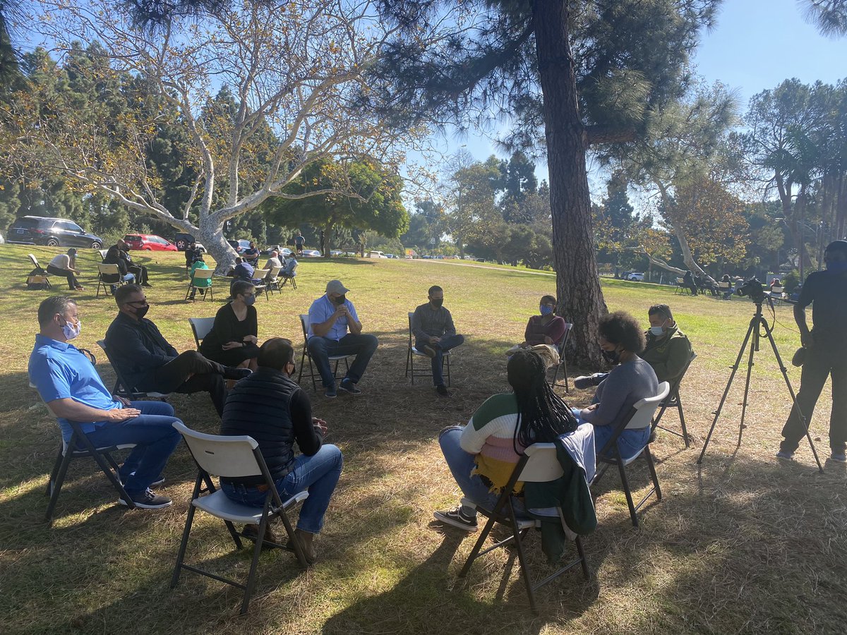 The LAPD &amp; Building Blue Bridges have one common goal...uniting law enforcement &amp; students to reestablish trust and rebuild positive relationships. Through organic &amp; authentic participation, they've been able to address perceptions of bias and begin the process of moving forward.