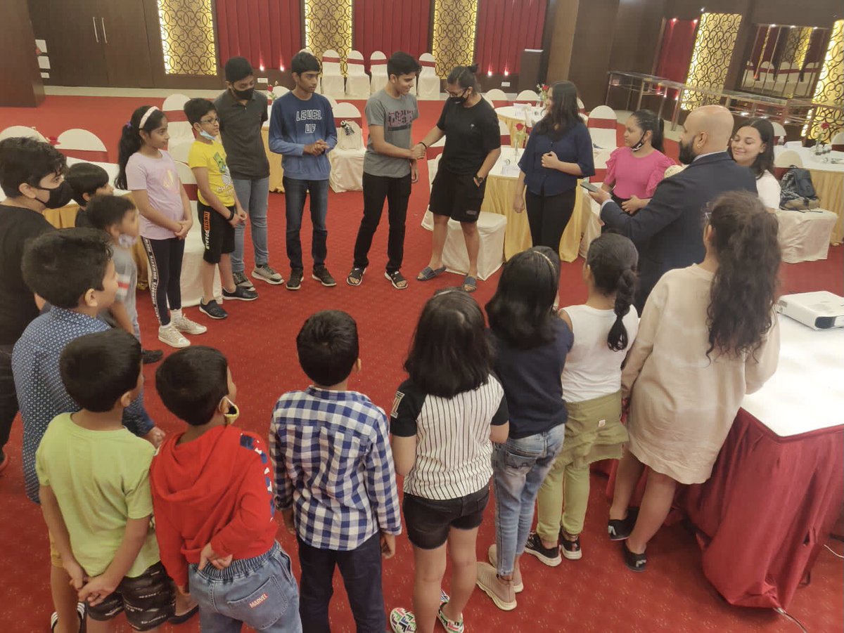 HOLC166 &amp; HORT212 organized a fun &amp; learning session on Etiquettes on 28Aug21 at Jalpaan, Somajiguda. 
23 twinklers from the age group of 6-15 yrs attended the session. They were introduced to behaviour, dining &amp; social forms of etiquettes. It was a fun &amp; great learning session.