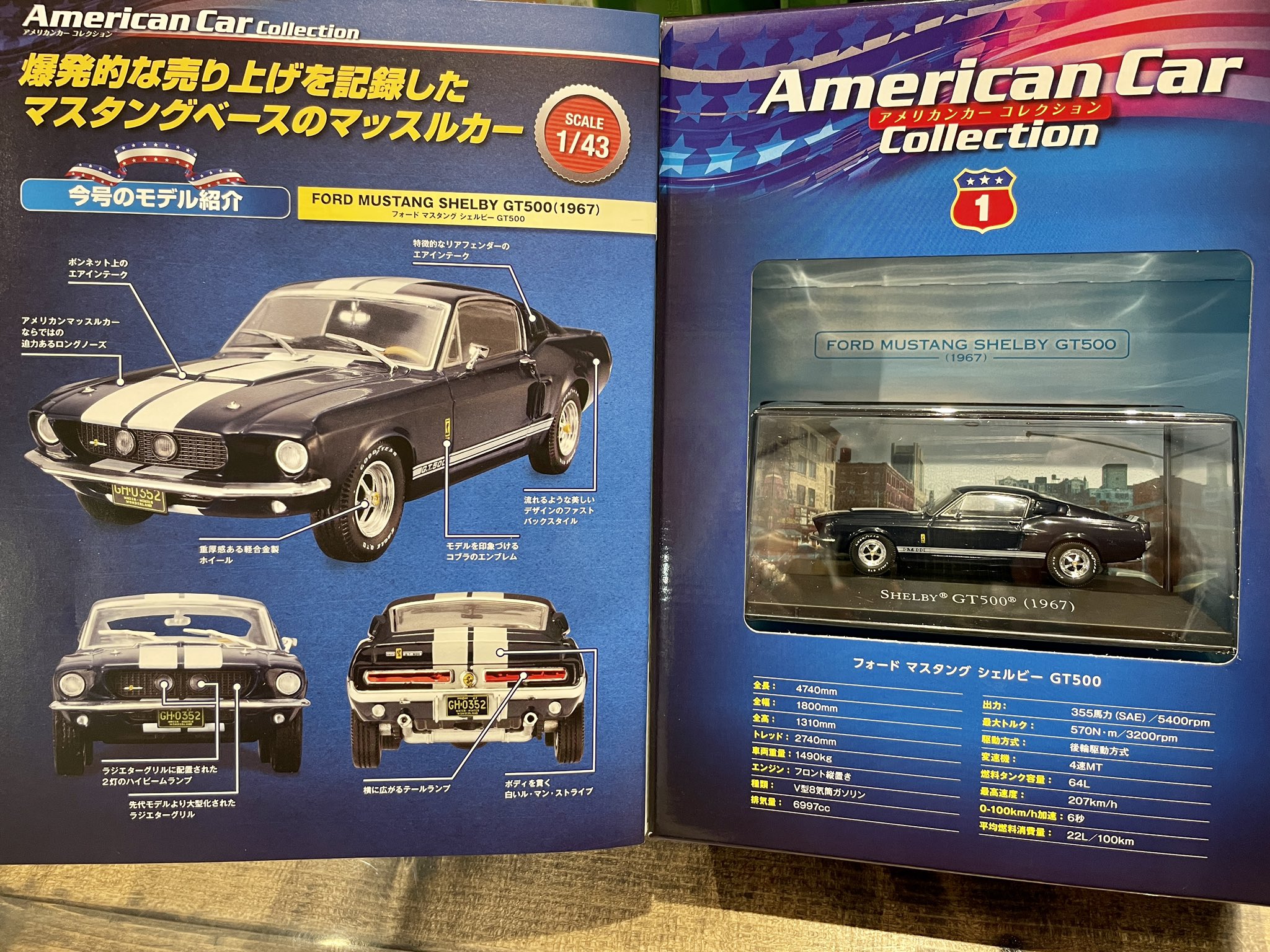 佐藤浩一 酒のしのぶや 三代目 仮 いや ほら とりあえずどんなもんかって1号だけっすよ 全80種類も揃えようなんて思ってないっすよ 個人的に待望のアメ車なんだけど 1 43じゃなくて1 24にして欲しかったなぁ ディアゴスティーニ T