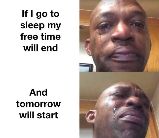 but i also love sleep </3