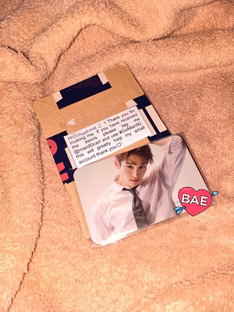stobellimilk's tweet photo. 💌 sangyeon mail 💌
Won't get into the story na on how I got this sangs gen z pc from @man90cart kasi ang funny niya looking back 😭😂 but he's home na!!! Tysm for offering this to me and for the super safe packaging+!! To more sangyeon budol i guess?? 🤪😂❣
#GoMan90 https://t.co/7FNN4qKHL1