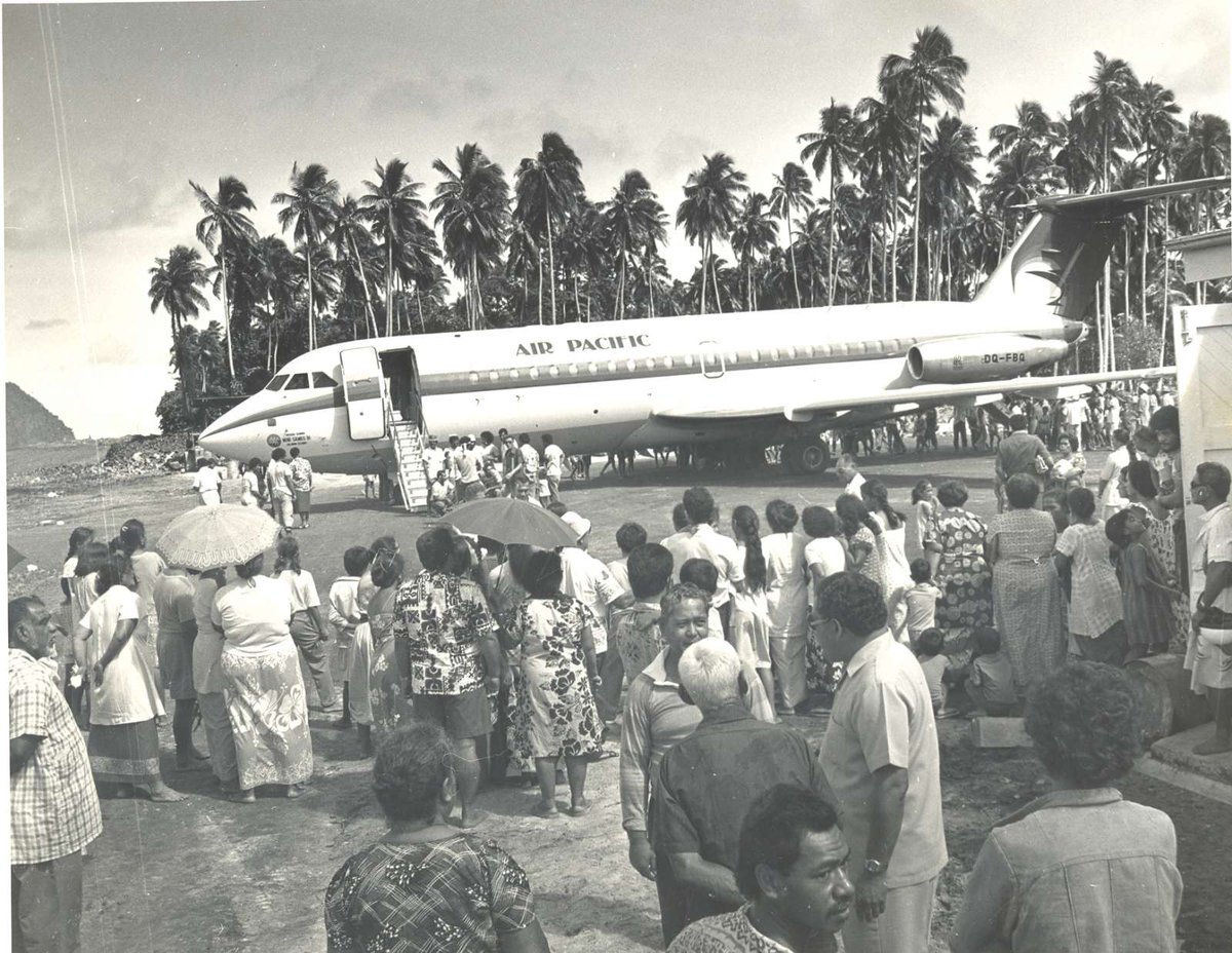 FijiAirways's tweet photo. #FJ70 We went from Fiji Airways in 1951, to Pacific Island Airways Limited in 1970 as an interim brand, to Air Pacific in 1972 and back to Fiji Airways in 2013.
#memorylane #fijiairways #avgeek https://t.co/87aklodygu
