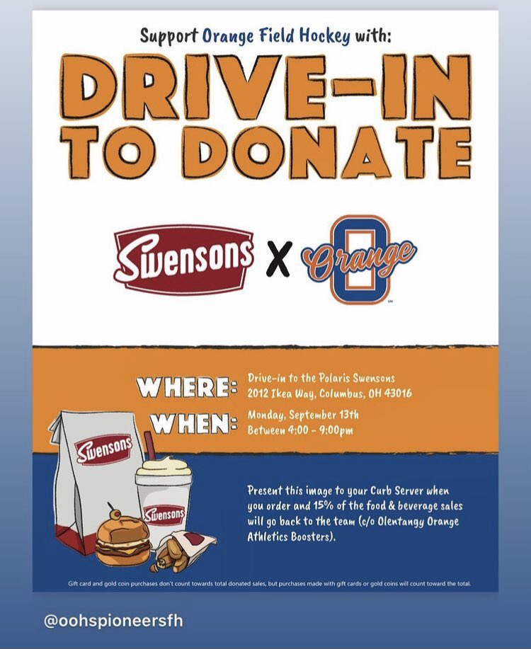 Support Orange Field Hockey