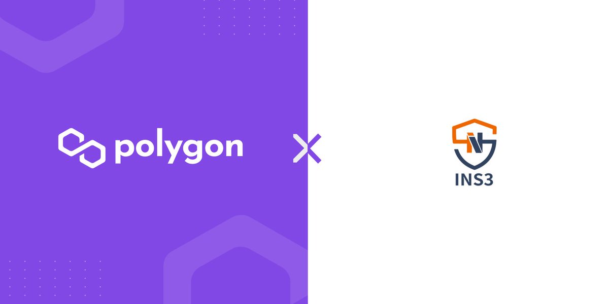INS3Insurance's tweet photo. 📢@INS3Insurance is coming live on @0xPolygon at 9:00am UTC‼️
🛡️#INS3 brings decentralized coverage to #Polygon with 2,700 $ITF per day in rewards for early birds‼️‼️
🌐Learn more about us
https://t.co/169VlaoVi4 https://t.co/LAmlfPjZYd