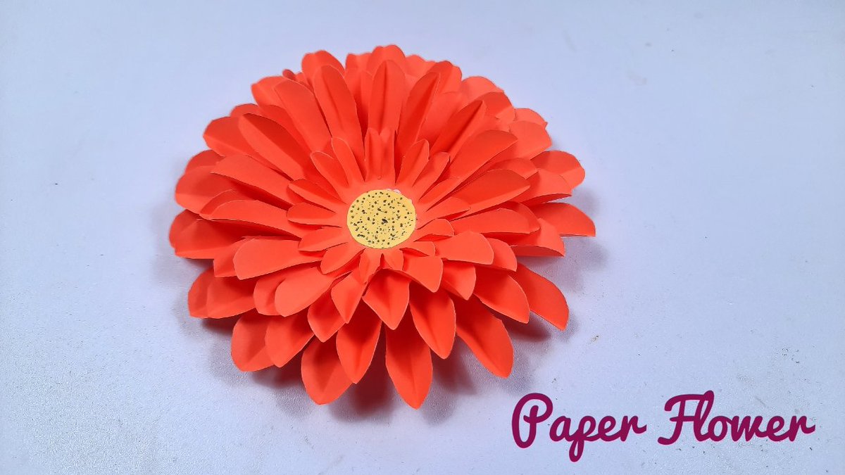 Sunil_Creation_'s tweet photo. New Craft👉https://t.co/njHPHhap9R
Orange colour paper flower. Easy to make beautiful paper flower. https://t.co/wU2Eo0OQ4O