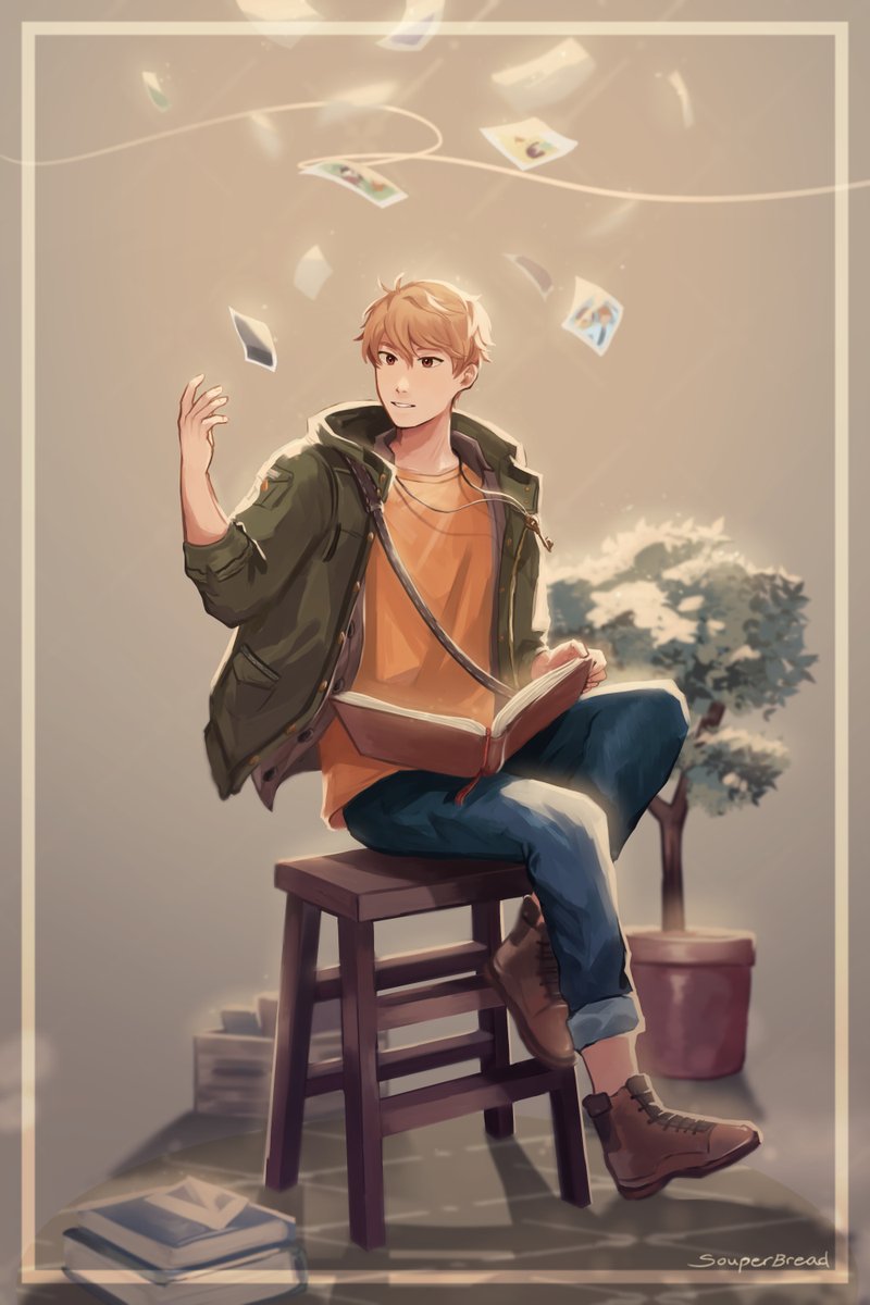 SouperBread's tweet image. #VisibleNonbinary hi!!! i like to draw fanart and ocs in my free time