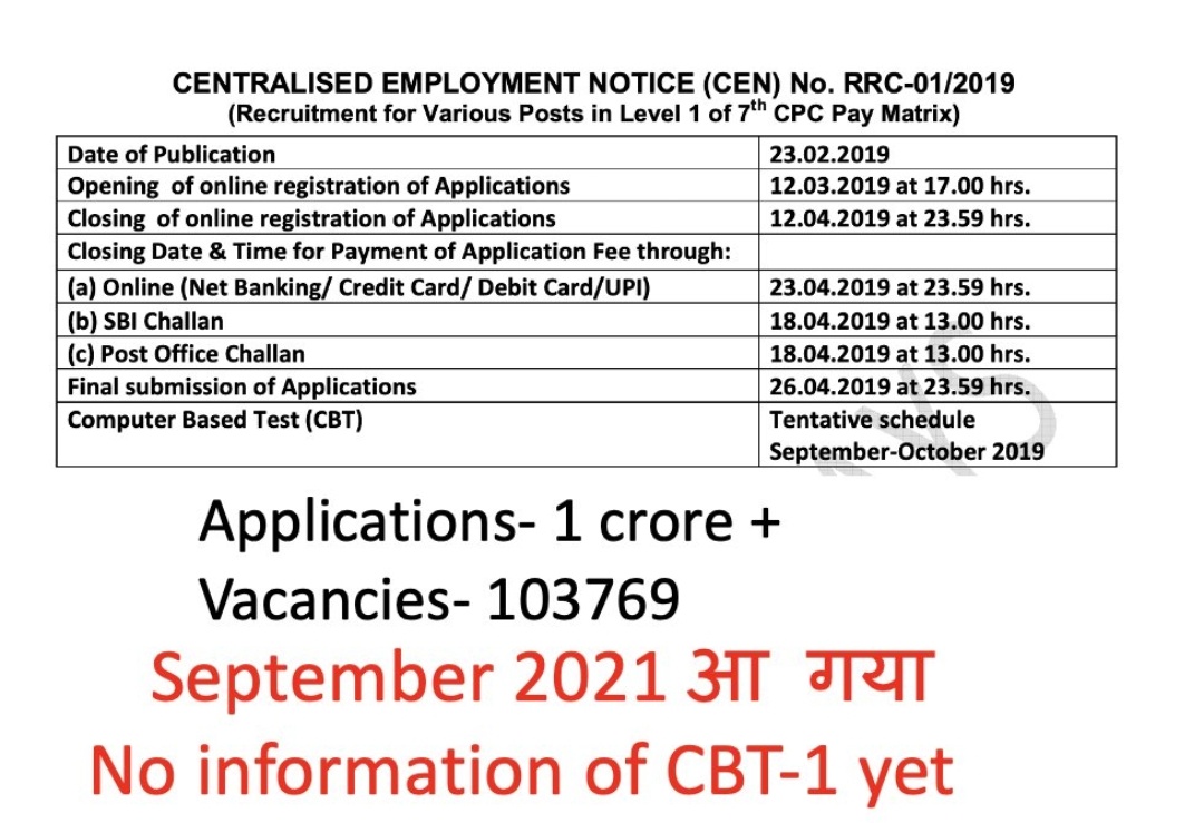 Deepaksah07's tweet photo. #railway_groupd_examdate 
This is frustration. This is killing of dreams of unemployed youth of this country.
सही बेवक़ूफ़ बनाया गया | 2.6 years ho gaye kuchh to samar karo #RRC_GROUPD_EXAMDATE
#RRC_GROUPD_EXAMDATE #RRC_GROUPD_EXAMDATE  @AshwiniVaishnaw https://t.co/Hrvf9Fai4q