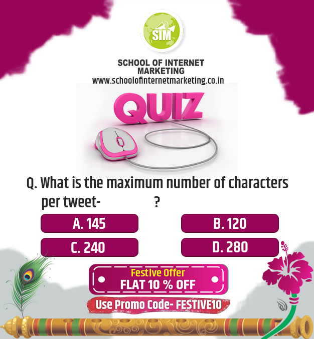 SIT_SchoolofIT's tweet photo. 💻Know your skills and talent in Digital Marketing.💻
Check your knowledge with this quick quiz and answer in the comment section.🖊

 #quiztime  #quizinstagram #questions #quiz https://t.co/IWyIuVrI5l