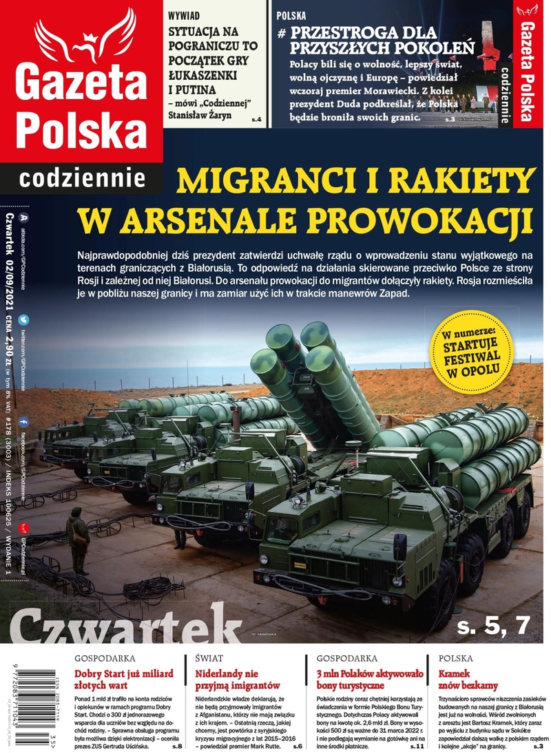 jacekbea's tweet photo. Dla 😍prenumeratorów e-wydania  📰@GPCodziennie nowe czwartkowe wydanie #GPC z dodatkami regionalnymi https://t.co/YphsIjmPMU
#CodziennaExtra
https://t.co/1JtEvSgVnx https://t.co/GsGLqJO3nu