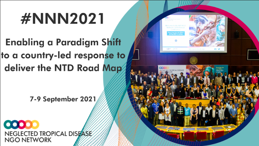 TrachomaControl's tweet photo. The 12th annual @NTD_NGOs conference begins on 7 Sept! Partners from around the world are meeting virtually to discuss paradigm shifts towards country-owned, impact-orientated, and cross-sectoral  programmes to #beatNTDs. Follow @NTD_NGOs for live updates! #NNN2021 https://t.co/euGnuAGzdD