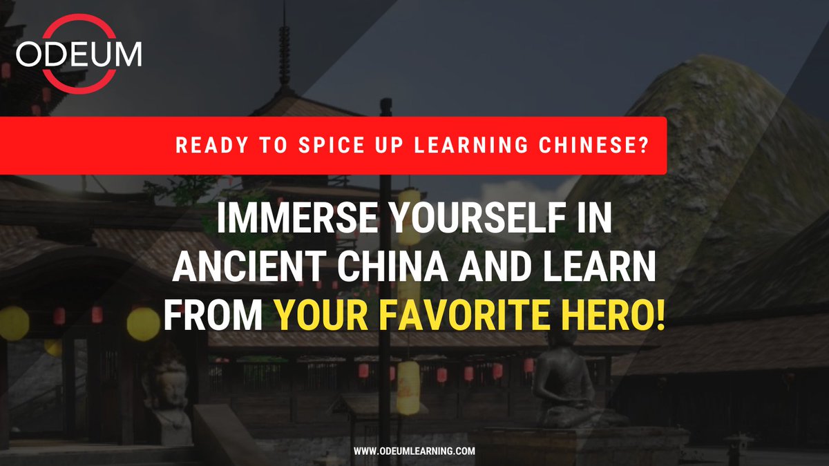 OdeumLearning's tweet image. Prepare yourself for an action-packed RPG in which your Chinese reading and speaking skills will save all of China and the world! #chineselearning #hsk #gamebased #language