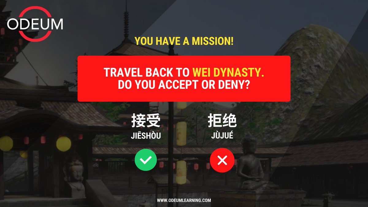 OdeumLearning's tweet image. Learn Chinese with this Role-Playing Game (RPG) that will take you on new and thrilling adventures! #chineselearning #hsk #gamebased #language