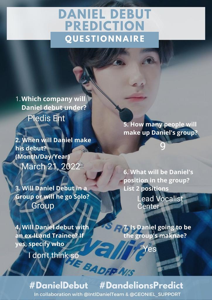 ohhdongkyu's tweet photo. I can feel March is THAT month *winks*
@IntlDanielTeam @GEONIEL_SUPPORT
#DanielDebut #DandelionsPredict https://t.co/ysETq4t6JO