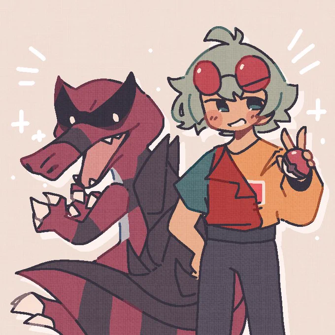 drawing my mutual's sonas with pokemon i think they'd own
(untag when replying!)

@ohlawpaw @spaxuko @nmuurder @Shmeckdoesstuff 