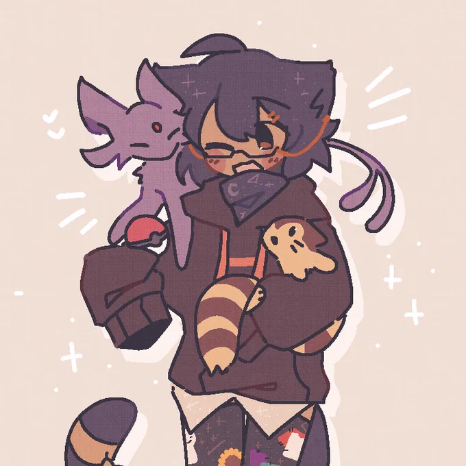 drawing my mutual's sonas with pokemon i think they'd own
(untag when replying!)

@ohlawpaw @spaxuko @nmuurder @Shmeckdoesstuff 