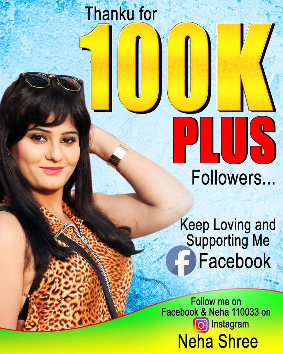 Thanku Facebook for 100k 
#facebookpage #nehashree #facebook @neha110033