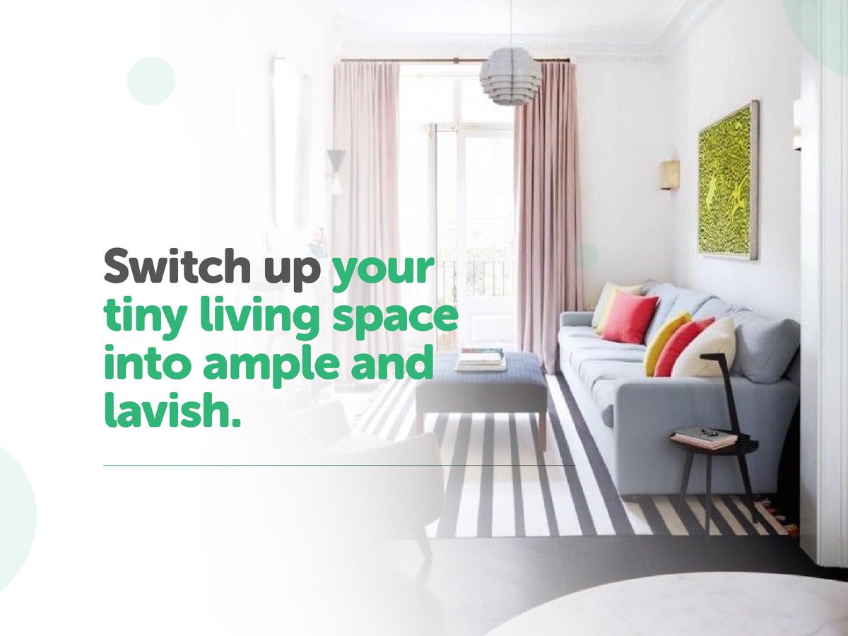 TegekaHS's tweet photo. Switch up your tiny living room into ample and lavish.

Read our latest blogpost and get some tips on how you can "turn small into big".

https://t.co/DDiVudI2dL https://t.co/3PbRD120KJ