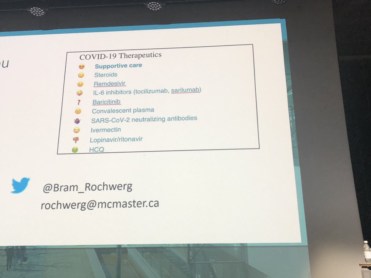 Great overview of current therapies of #COVID19 as assessed by WHO #ISICEM21 <a href="/ISICEM/">ISICEM</a> #ICUさんがLIVE配信中だよ #ICUさんのミクチャライブに参加しよう #sccm