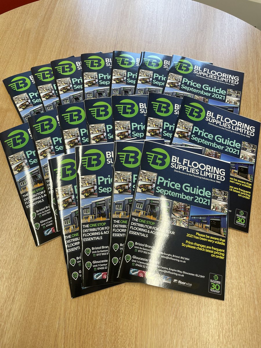 The new BL Price guides are finally in. Copies going out to customers as we speak!👍🏻