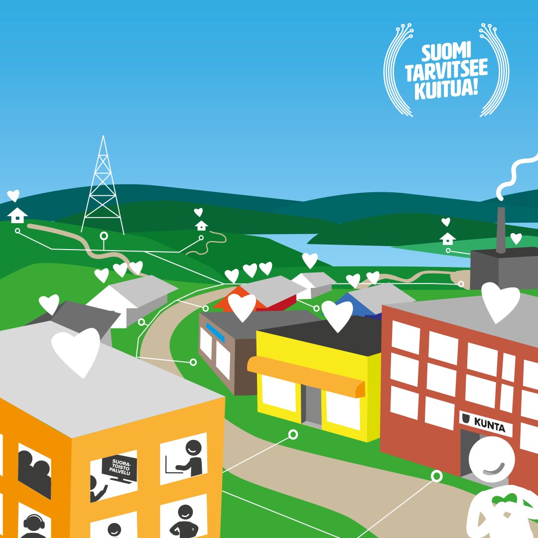 Maaseudun yrityksille toimivat verkkoyhteydet välttämättömyys. Akaan valokuituhankkeessa haluttiin tarjota nopeaa tiedonsiirtoa kunnan lisäksi myös kuluttajille. <a href="/LouneaOy/">Lounea</a> kumppanina
 #suomitarvitseekuitua
 suomitarvitseekuitua.fi/fi/valokuitufa…