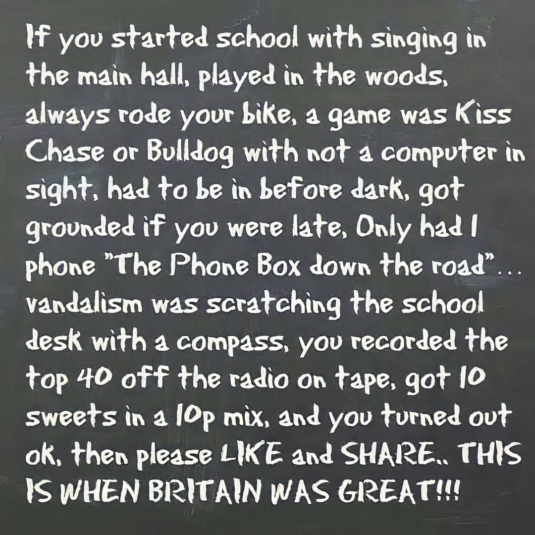 Do you remember any of these?