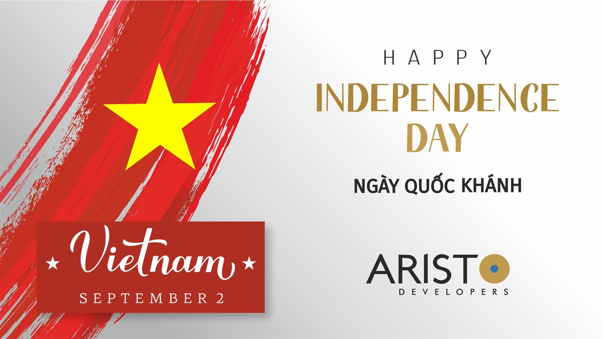 aristodev's tweet image. 𝑯𝑨𝑷𝑷𝒀 𝑵𝑨𝑻𝑰𝑶𝑵𝑨𝑳 𝑫𝑨𝒀 𝑽𝑰𝑬𝑻𝑵𝑨𝑴

ARISTO DEVELOPERS – VIETNAM
7th Floor, Me Linh Point Tower, 
2 Ngo Duc Ke Street, 
District 1, HCMC, Vietnam

Mob: +84 9191 75 876 
Tel:   +84 28 3520 2898

#cyprus #vietnam #CSR #embracingcultures