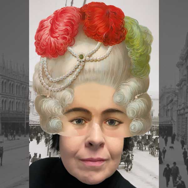 SLSA's tweet image. Tired of seeing yourself in photos with your mouth covered? Well, we have the solution, try on Marie Antoinette today and share. 
bit.ly/trymarieantoin…
#sparkar #cameraeffect #vintagemasks #raphaeltuck  #slsa #sparkar #cameraeffects
Read the story bit.ly/raphaeltuck