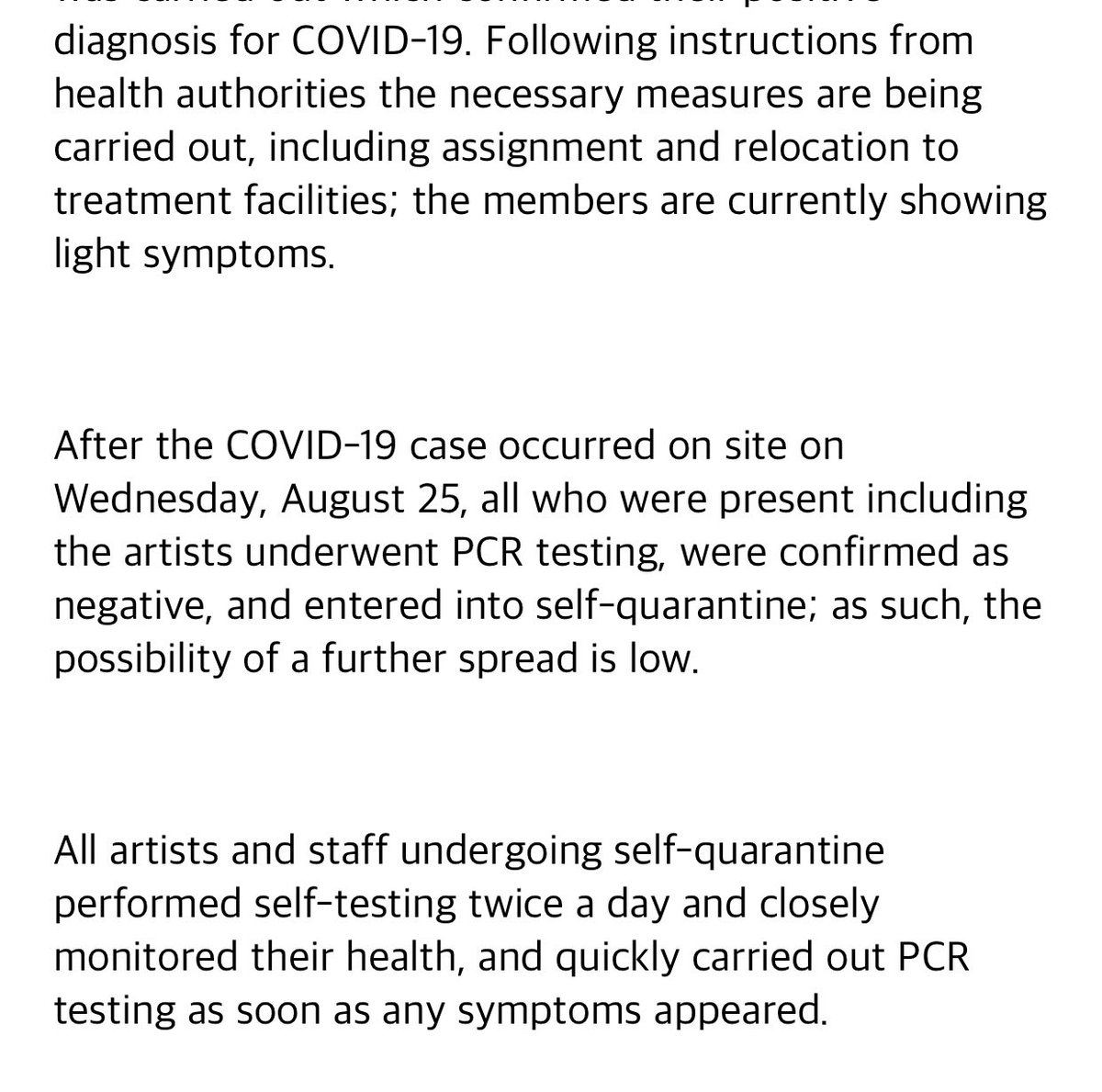 ENHYPEN: Five members of ENHYPEN test positive for COVID-19 with light  symptoms