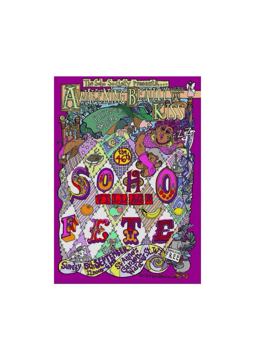 The Soho Fete is this Sunday 5th September!  In the words of Morecambe and Wise “bring me sunshine” 🌞 please youtu.be/CKTNMFAZ_NA via <a href="/YouTube/">YouTube</a>