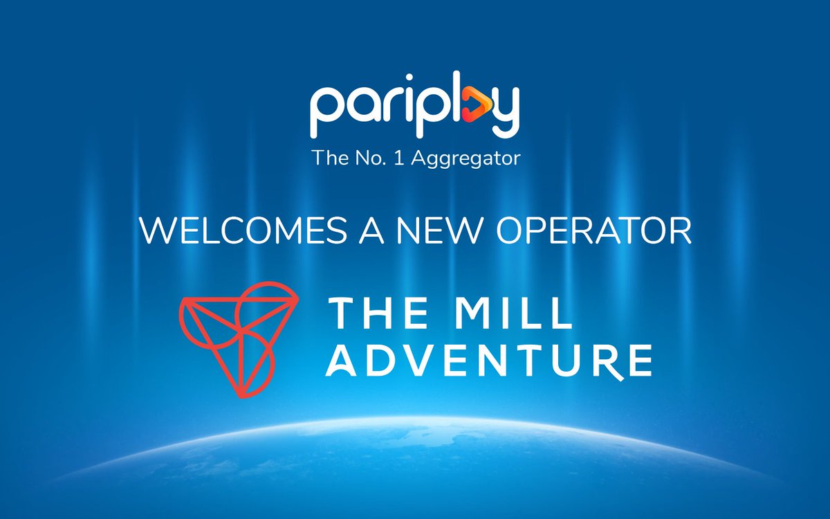 pariplay's tweet photo. We are happy to announce our new partnership with @MillAdventure which will gain access to Pariplay’s proprietary titles as well as thousands of games from the industry through our Fusion™ aggregation platform.

https://t.co/ca5EMam9vT https://t.co/zenHW7jdEY