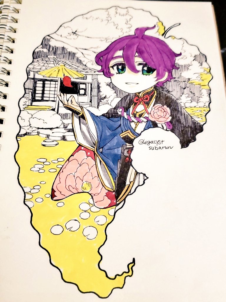 #9月になったのでフォロワーさんに自己紹介しようぜ
地獄の団子虫スバルです。もうすっかり定着してるけど、地獄の団子虫の部分は誕生日コトバが流行ったときにあまりにもインパクトがあったので着けました。なので厳密にはただのスバルです。
絵を描き文字を書き時々思ったことを言います。歌仙推し。 