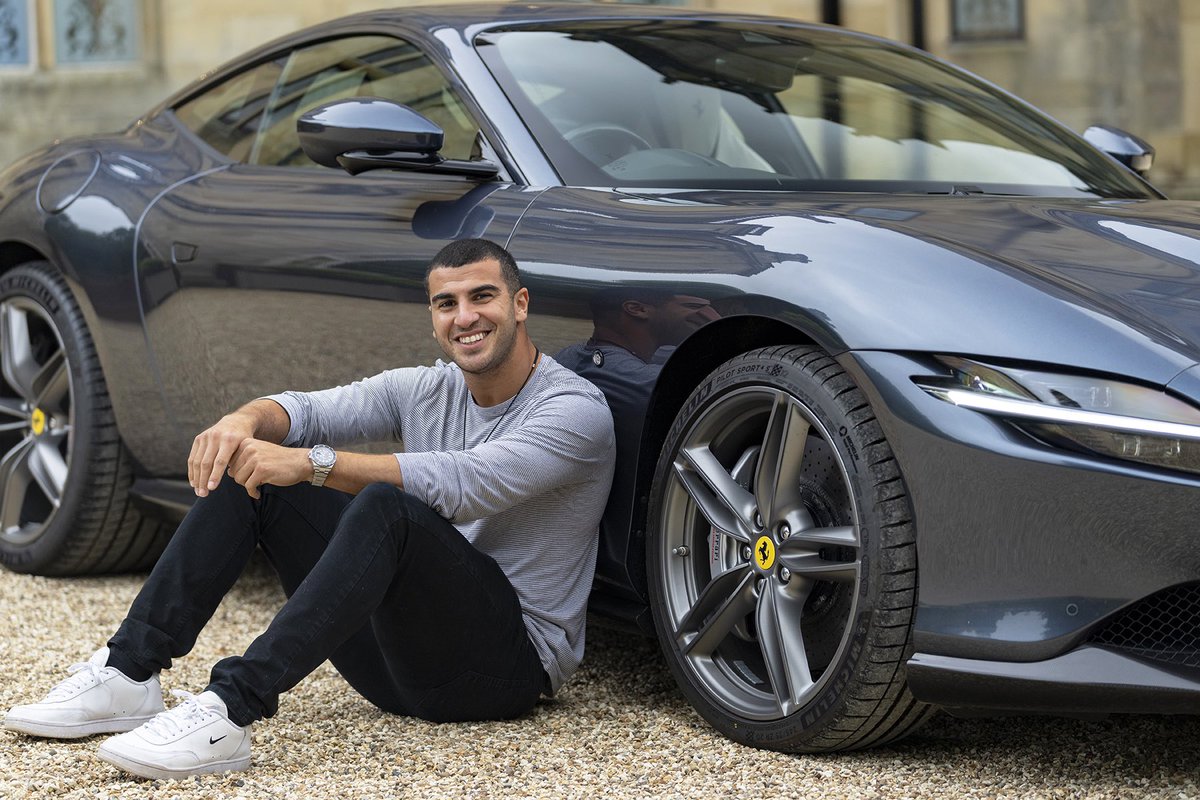 Adam_Gemili's tweet photo. An absolutely mental few days. Thank you so much @Ferrari for inviting me on this insane road trip through Snowdonia. Had the best time driving with some of the nicest people. The Ferrari Roma is an absolute weapon. In love with this beauty!🐎🚗💨 #drivingferrari https://t.co/1LeBSLe7pB