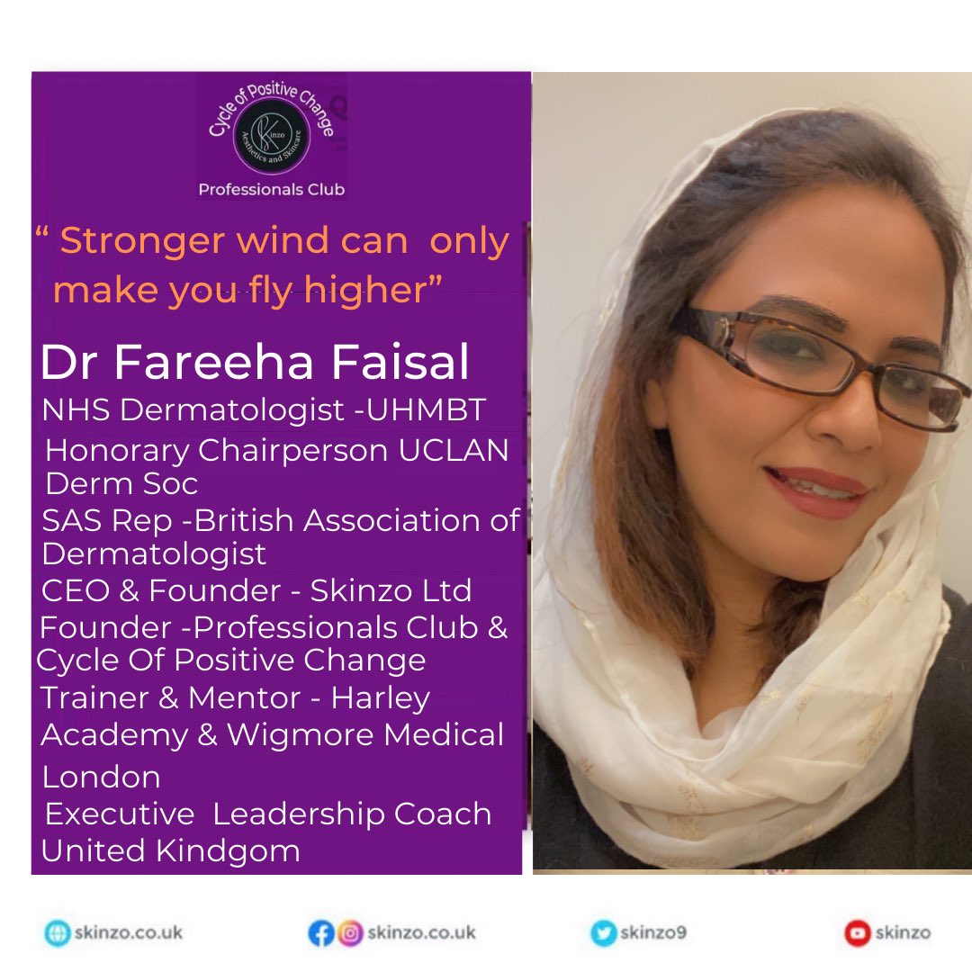 drfareehaf's tweet photo. 🇬🇧 “Leaders always choose the harder right rather than the easier wrong”
🇬🇧Stronger wind can only make you fly higher - Dr Fareeha Faisal @fareehaf
#skinzo #leadership https://t.co/tOS48n5zQx