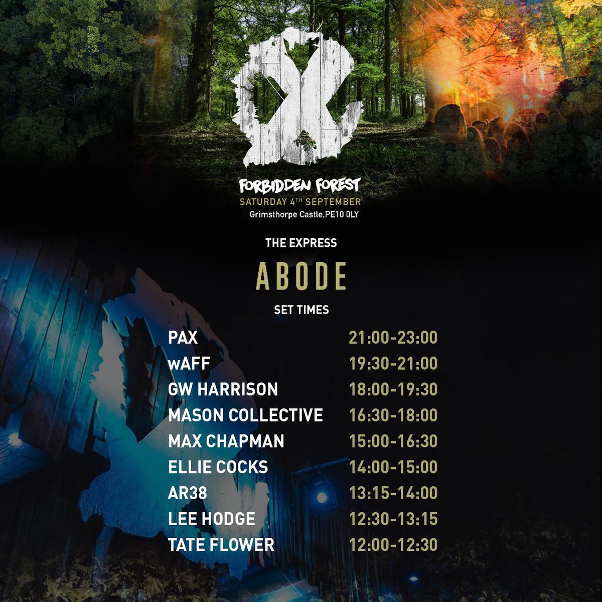 ForbidenForest's tweet photo. 2 years in the making! We can’t wait to be back in the forest with you guys this weekend🌳 #ForbiddenForest https://t.co/r0t6s5JOD0