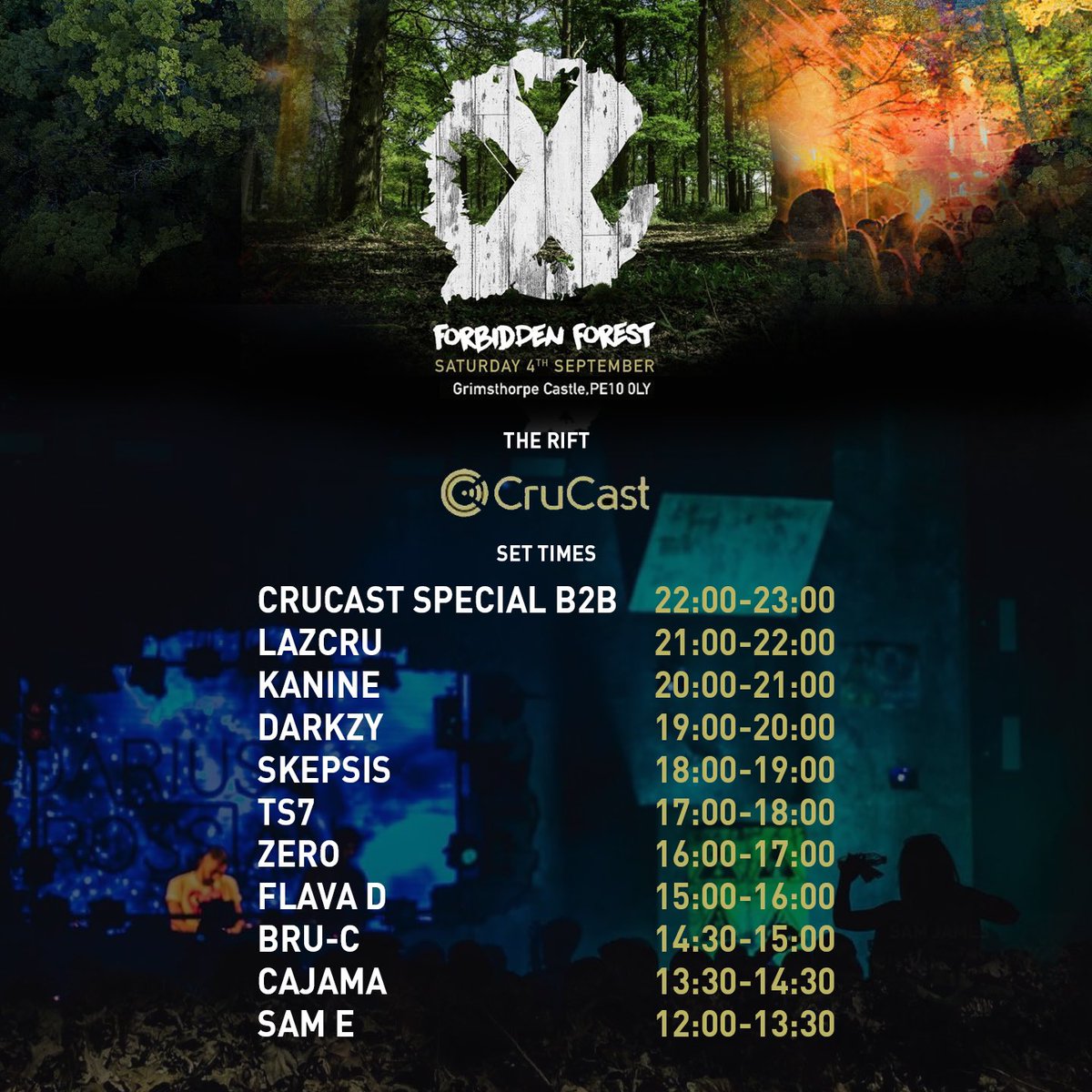 ForbidenForest's tweet photo. 2 years in the making! We can’t wait to be back in the forest with you guys this weekend🌳 #ForbiddenForest https://t.co/r0t6s5JOD0