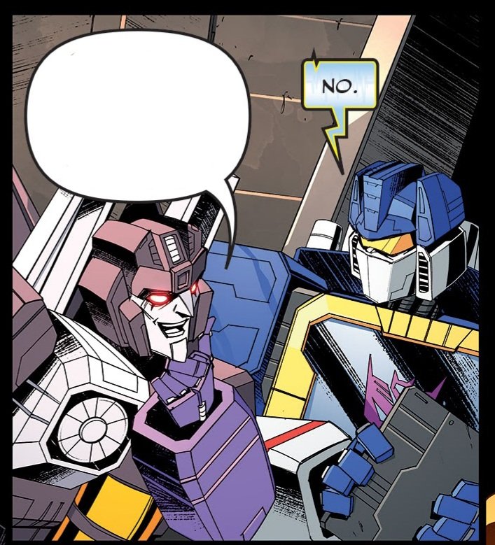 doomspoon888's tweet photo. Love that Skywarp is continuing the Command Trine tradition of annoying the hell out of Soundwave https://t.co/HG7dmCMDCg