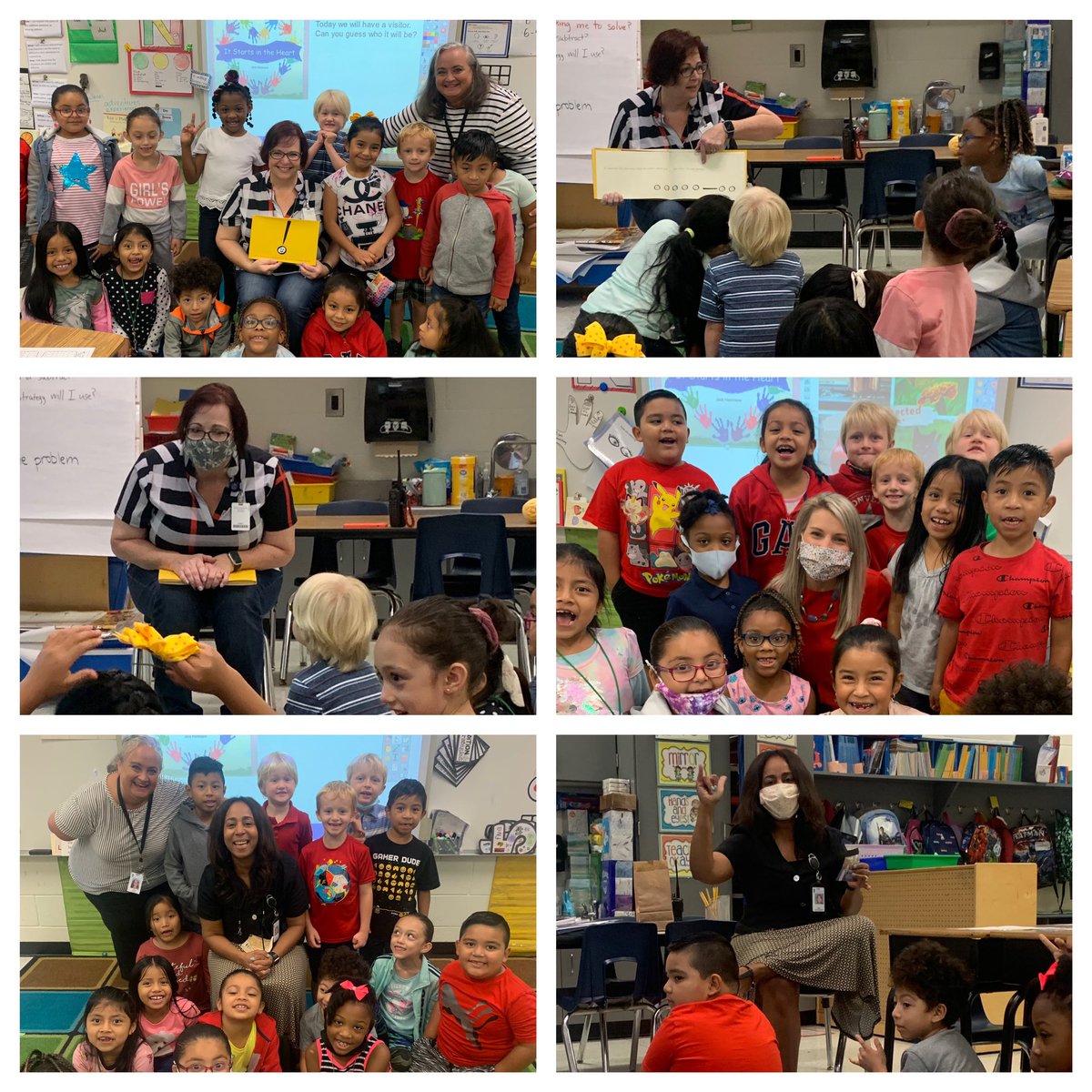 Admin loved the opportunity to share Morning Meeting time with <a href="/staciparker16/">Staci</a>’s sweet class over the last week. <a href="/MRegan0123/">Dr. Rosario-Regan</a> <a href="/Beth_Coryell/">Beth Coryell</a> #ontopoftheworld <a href="/Hasty_Huskies/">Hasty Fine Arts Acad</a>