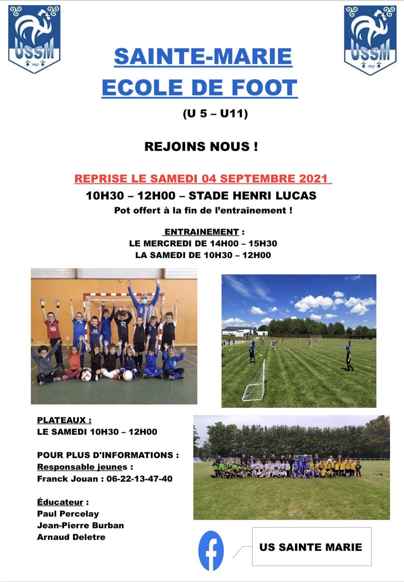 us_sainte's tweet photo. 👦🏾🧒🏼 ÉCOLE DE FOOT 👧🏻🧒🏽 https://t.co/V3F7LQimyB