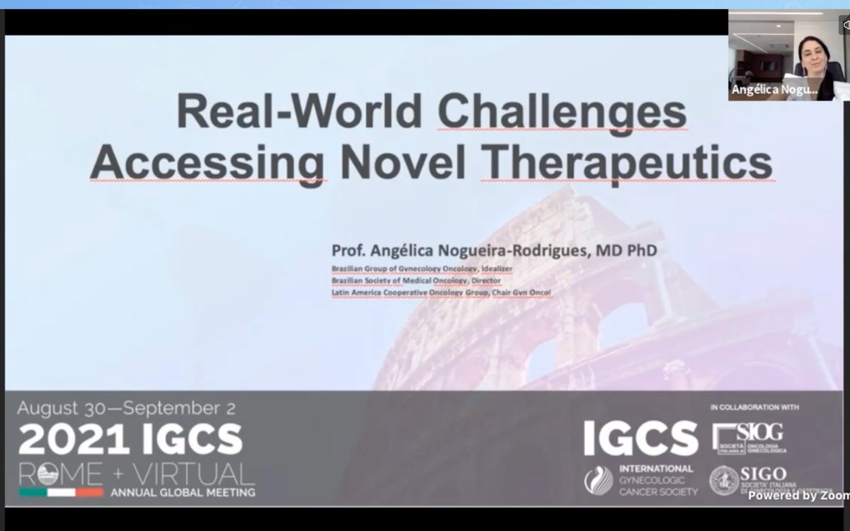 FlorenciaNoll's tweet photo. #IGCS2021 Master session #OvarianCancer 🚨
Novel therapeutics 👉#biomarkers #PARPi #BRCA
#HRDtesting #Genomics
@myESMO @IGCSociety @IJGConline @ESGO_society @OncoAlert @ovariancancerco @IGCSociety @IJGCfellows https://t.co/b0Bew7ypfF