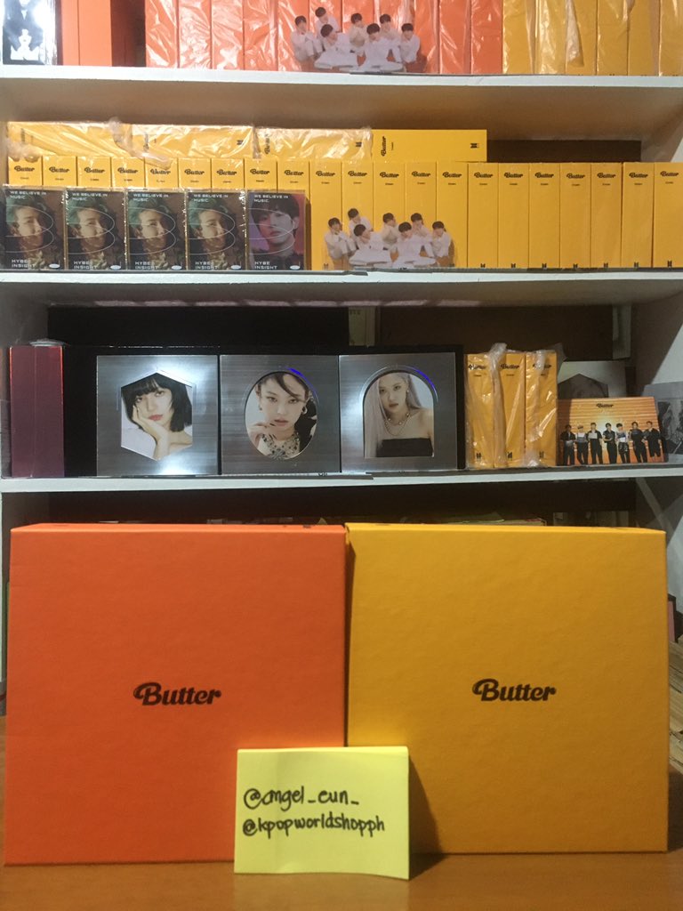 primepyper's tweet photo. BTS BUTTER GIVEAWAY!! 🎁 

• follow me &amp; @kpopworldshopph 
• retweet + your desire version 

- worldwide 
- ends in 72 hours https://t.co/9R3O6ZmmOD