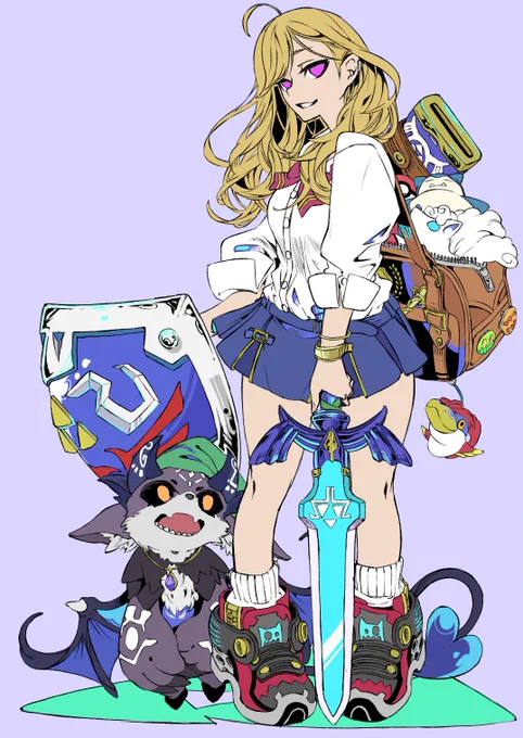 ギャルと悪魔

 #リオンあーと
#でびるさまにささげるえ 