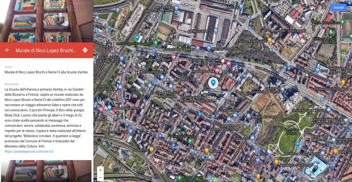 portalegio's tweet photo. #StreetArtFirenze
Il #murale di #NicoLopezBruchi e #Rame13 alla Scuola Vamba, è ora sulla mappa degli spazi dedicati alla #StreetArt nella città di #Firenze!

🗺️ Consulta la mappa su #GoogleMaps: https://t.co/XvRp69XvbC https://t.co/Ff60rfuKJ2