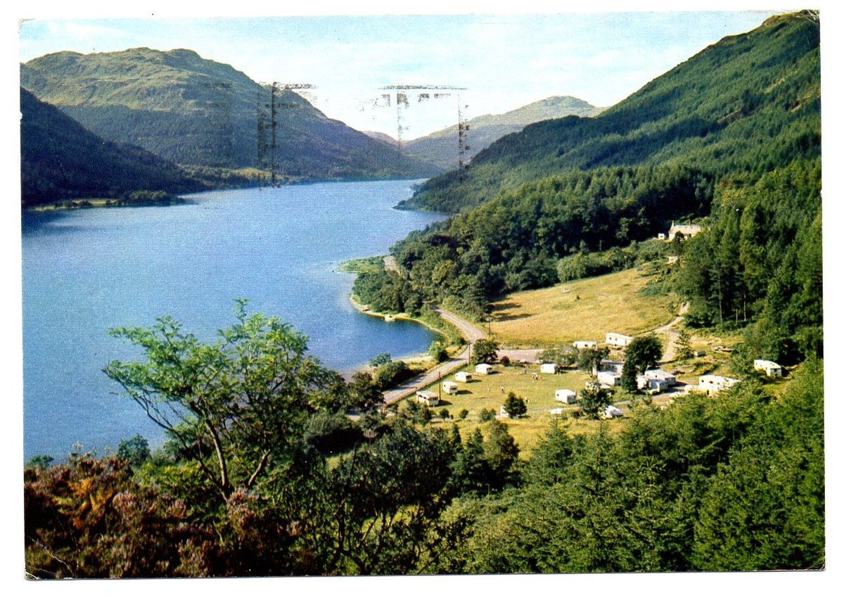 ArgyllHolidays's tweet photo. This postcard picture of Loch Eck Caravan Park dates back to pre 1967 💌 The caravan park has changed a wee bit since then but the bonnie surroundings are the same! 🌞🍃
Have a peek at the park today - https://t.co/zGLHGirPfm
#throwbackthursday #escapetoargyll https://t.co/iLIiaLDTXj