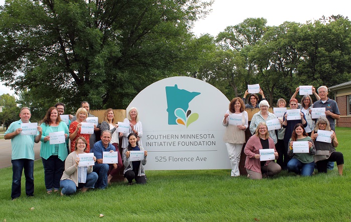 semntogether's tweet image. The staff at the Southern MN Initiative Foundation in Owatonna are always looking for ways to be helping the communities of SE MN and want to wish each of you a very happy Welcoming Week 2021!