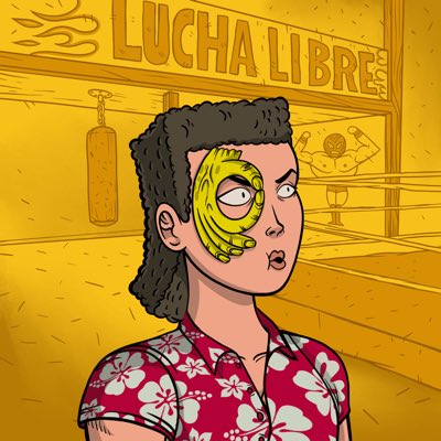 InseenityNFT's tweet photo. Itโs #LuchaDay ! Letโs goooo @LuchaLibreKO #LuchaLibreKO #NewProfilePic https://t.co/KH8xBvhC9q