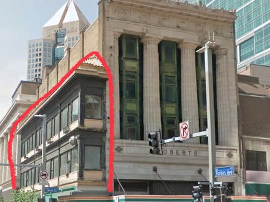 SheDidWhatPGH's tweet photo. 1/ By tomorrow, Sept. 3, please leave a comment in support of removing sale of the Skinny Bldg &amp; Roberts Bldg from the URA’s agenda, to give time for consideration of options:
https://t.co/Rl6f8LpdDT
Why? It’s importance to African American &amp; Jewish #history in #Pittsburgh https://t.co/QFKmv0HRG0